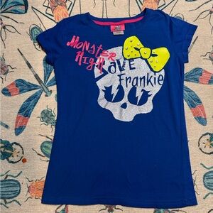 2013 Monster High Frankie Graphic Tshirt